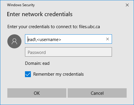 credentials