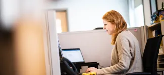UBC Staff member contacting IT help desk