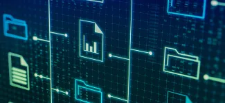 Digital files organized in a system