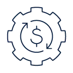money gear icon